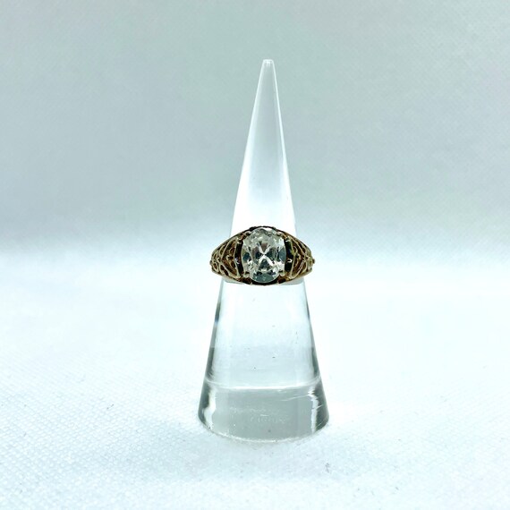 Sterling Silver Heart Design Ring - image 1