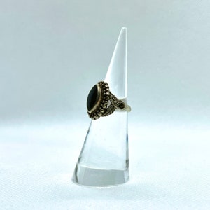 Sterling Silver Onyx Ring