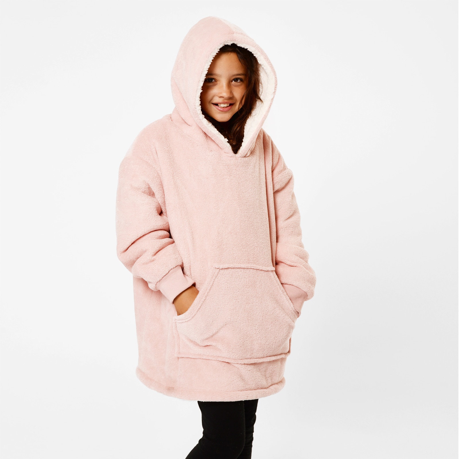 Kids Oversized Hoodie Blanket Ultra Plush Sherpa Lined Etsy