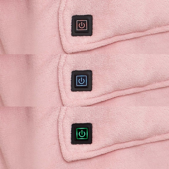 Electric Heated Oversized Hoodie Blanket With Sleeves UK 3 - Etsy Finland