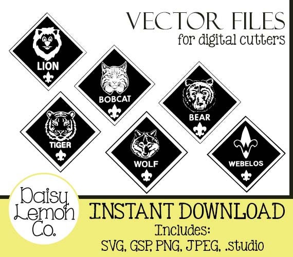 Download Vector File Cub Scout Insignia Bundle Scouts Cub Boy SVG ...
