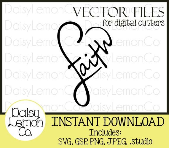 Free Free Faith Heart Svg Free 186 SVG PNG EPS DXF File