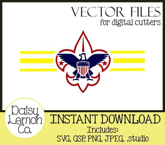 Download Vector File Boy Scout Emblem Scouts Cub Boy SVG Cutting | Etsy