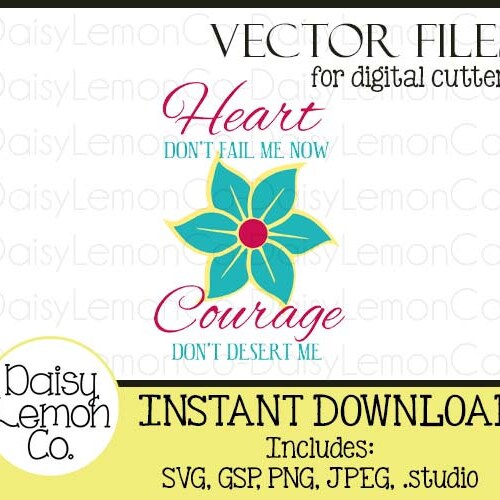Heart Don't Fail Me Now Digital Download Anastasia the Etsy