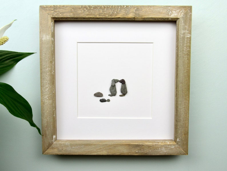 dog lover gift family art dog wall frame man/'s best friend dog present best friend puppy frame dog pebble picture pebble art