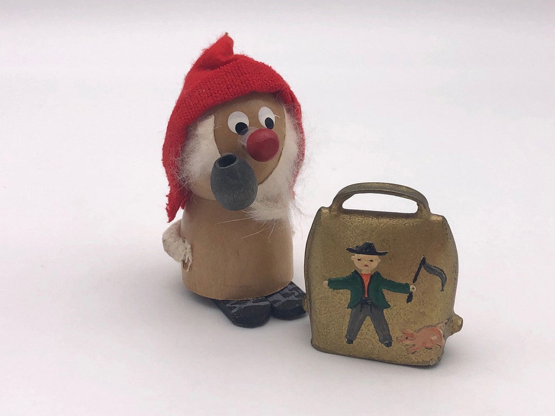 Vintage Swiss Cow Bell Souvenir From Switzerland Swiss Etsy