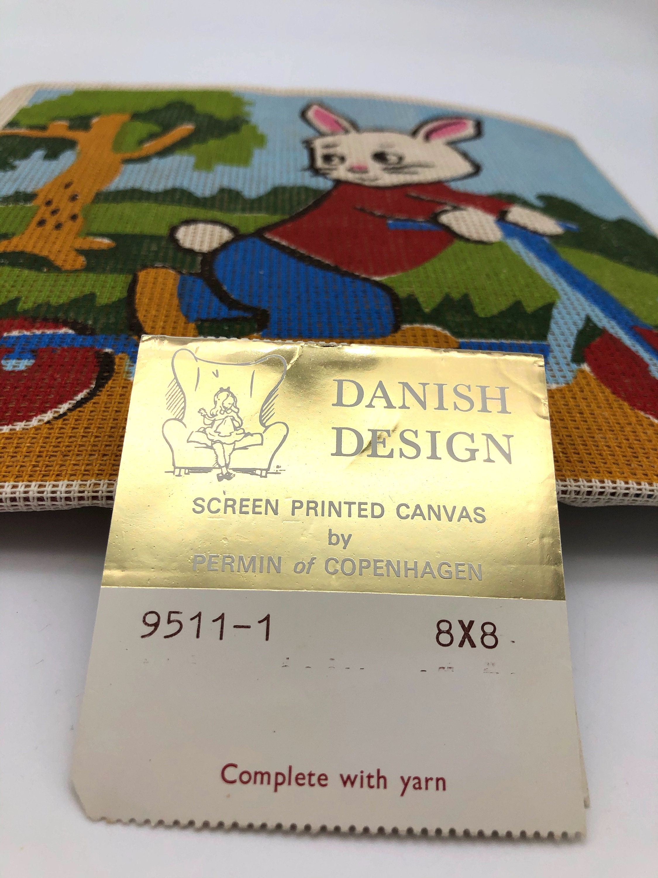 Permin of Copenhagen Needlepoint Kit Danish Cross Stitch Etsy