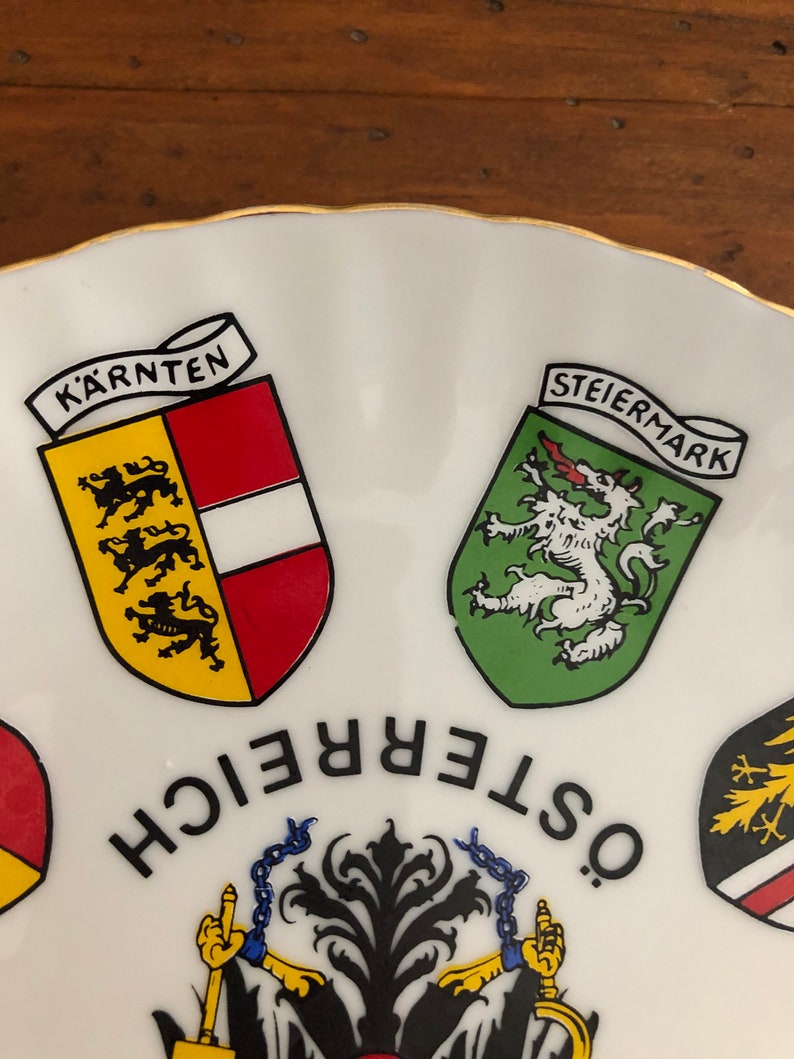Austria Ceramic Dish Ghedina of Innsbruck