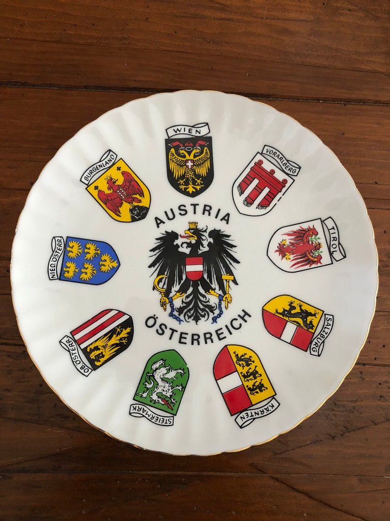 Austria Ceramic Dish Ghedina of Innsbruck