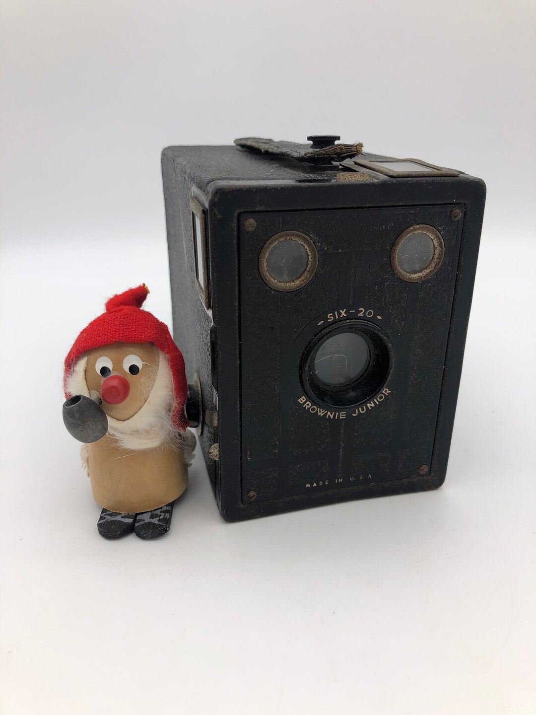 動作品　コダック KODAK  BROWNIE Folding SIX-20 Kodak Six-20 Folding 'Brownie' | Art Deco Cameras