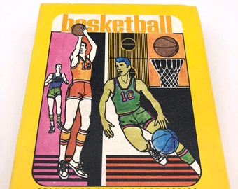 Lets's Play Basketball - Vintage Basketball Game 1970s - Stancraft Super Sports Series - Basketball Fan Gift
