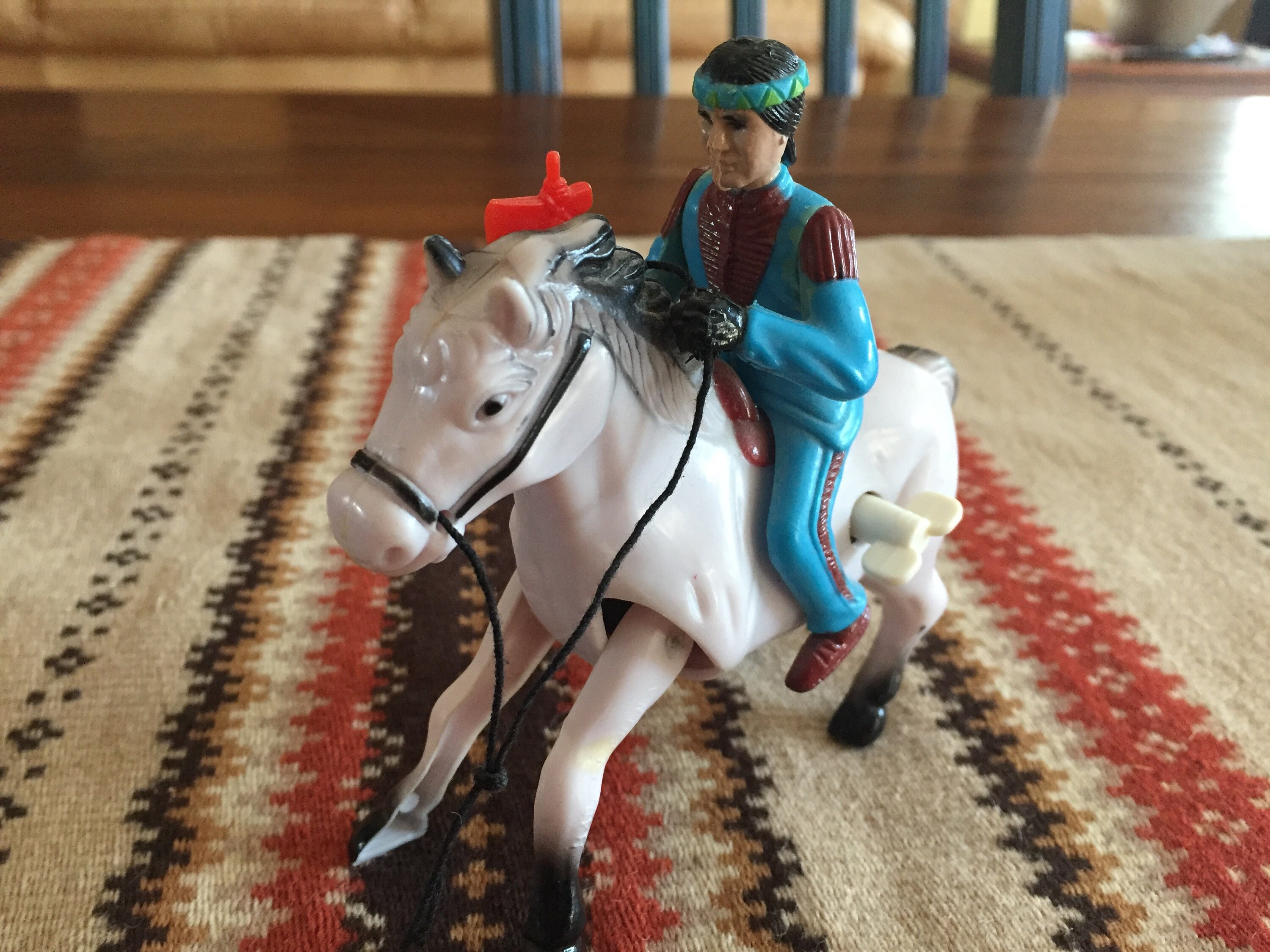galloping riding horse toy