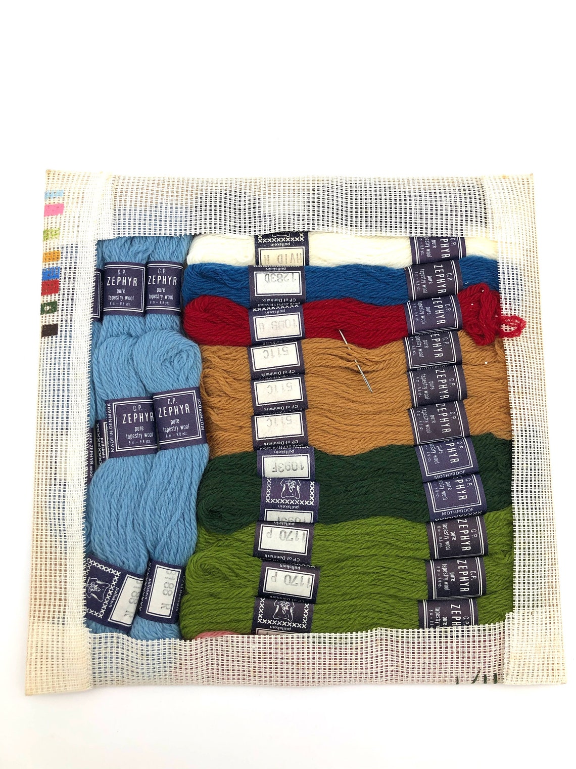 Permin of Copenhagen Needlepoint Kit Danish Cross Stitch Etsy