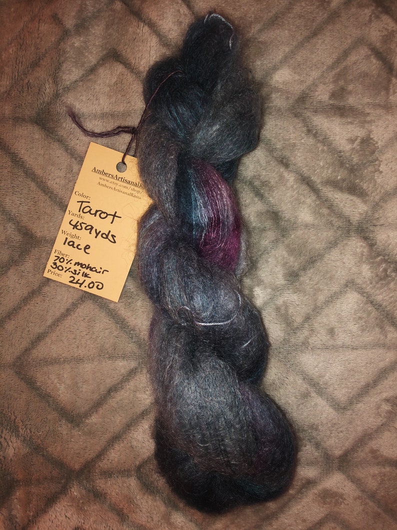 Tarot Hand-dyed Mohair
