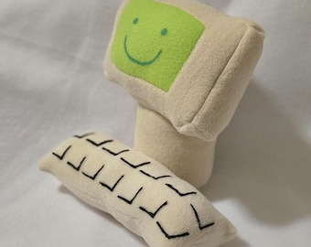 Cute Computer Plush (Funny Office Gift Plushie) [8 inch toy]