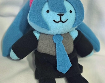 Catsune Meowku - Hatsune Miku Vocaloid Inspired Plushie [8 Inch Plush]