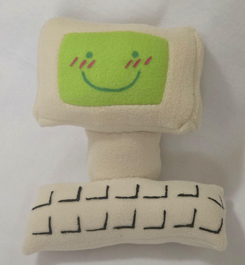 Cute Computer Plush (funny Office Gift Plushie) [8 Inch Toy] - Etsy