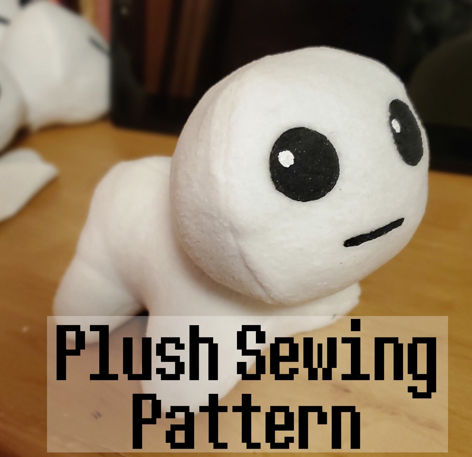 TBH Creature Plush PDF Sewing Pattern yippie Yippee Autism Beast