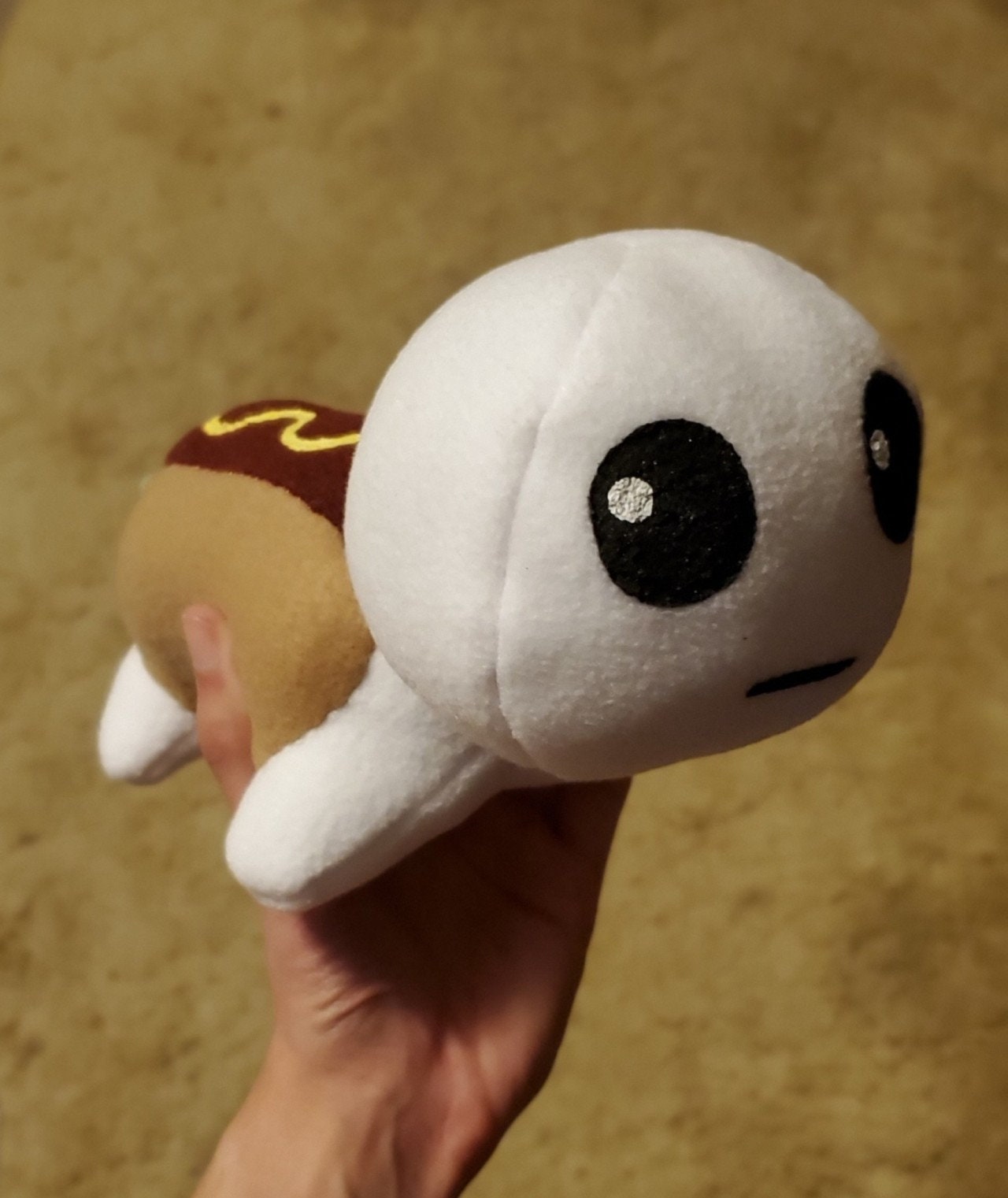 White Yippee Creature Plush Tbh Сreature Plush Meme Gifts 