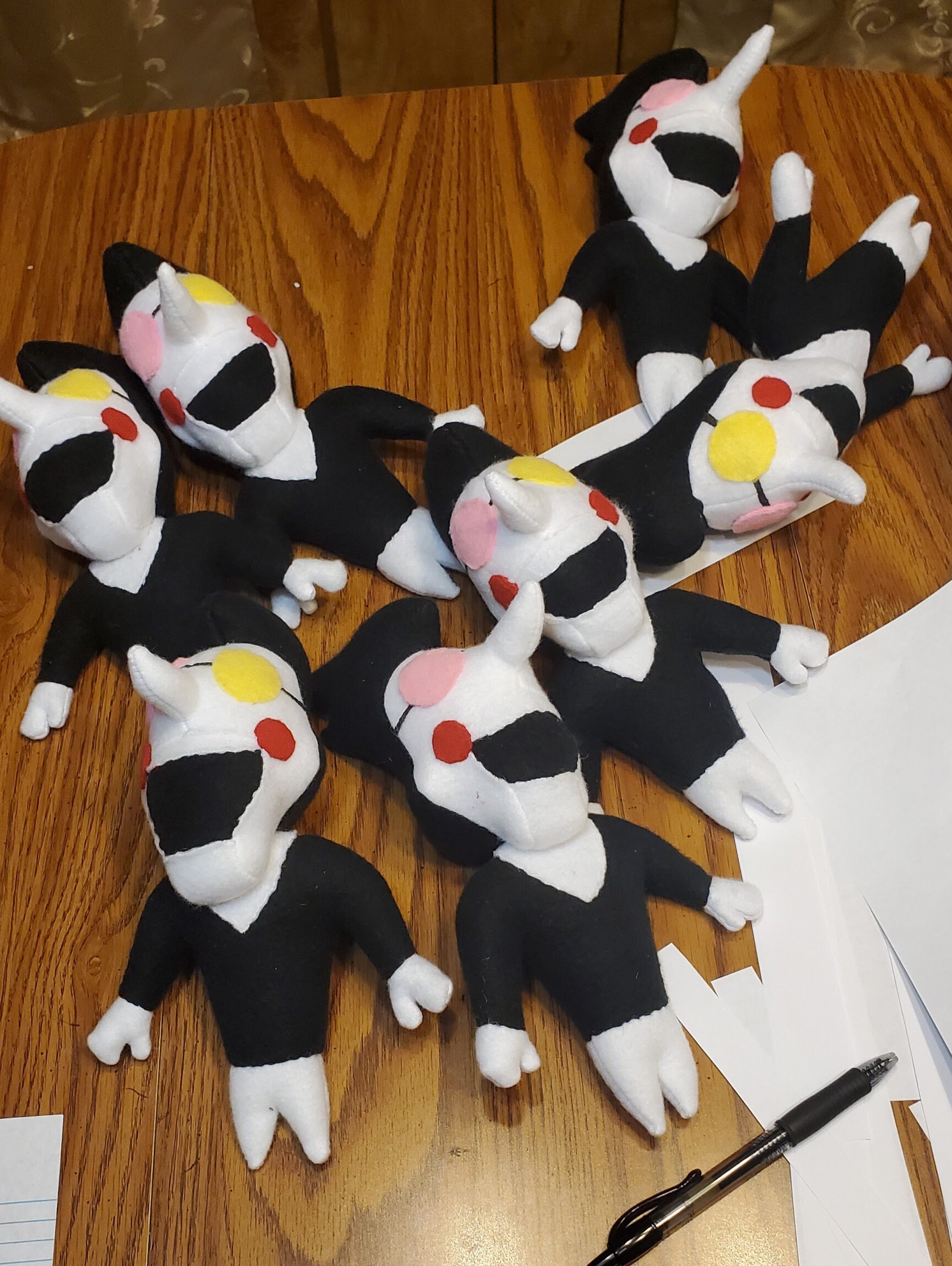 Plush Spamton PDF Sewing Pattern [deltarune Inspired Design] - Etsy