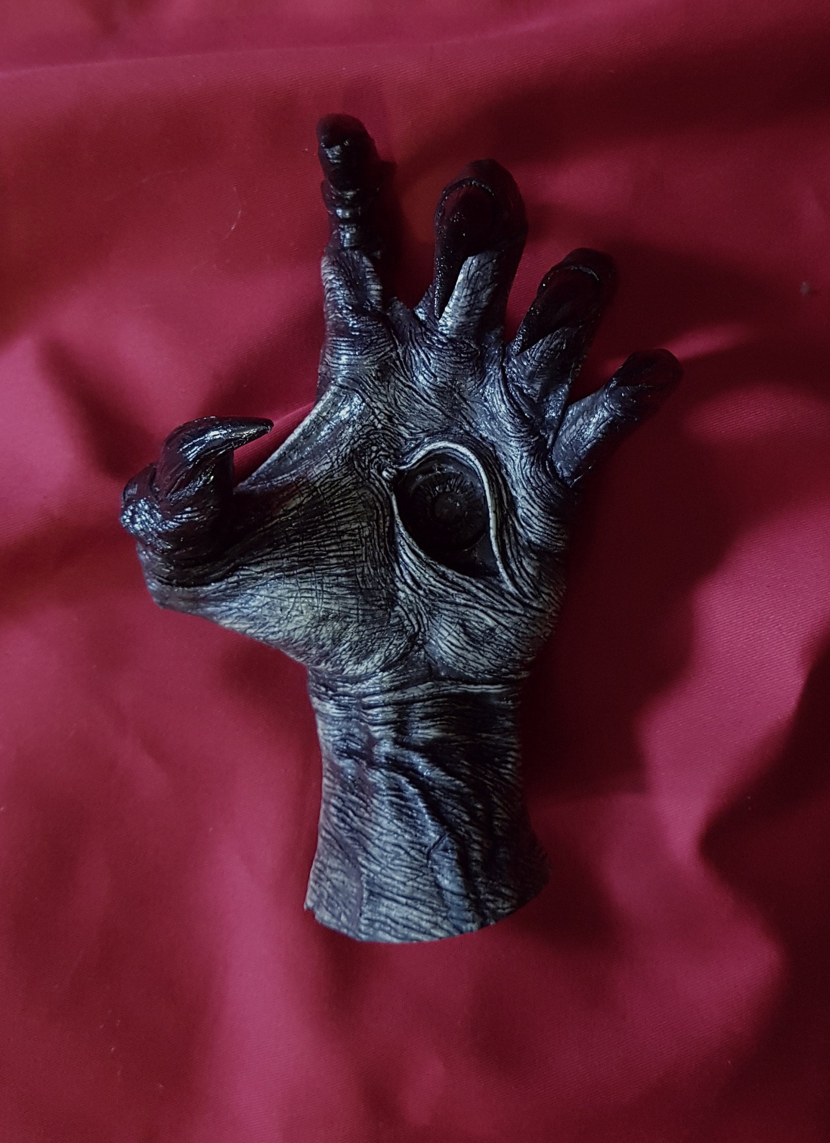 Die Handwand der Hexe hängt Etsy