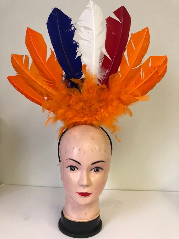Handmade Turkey Feather Headdress for 