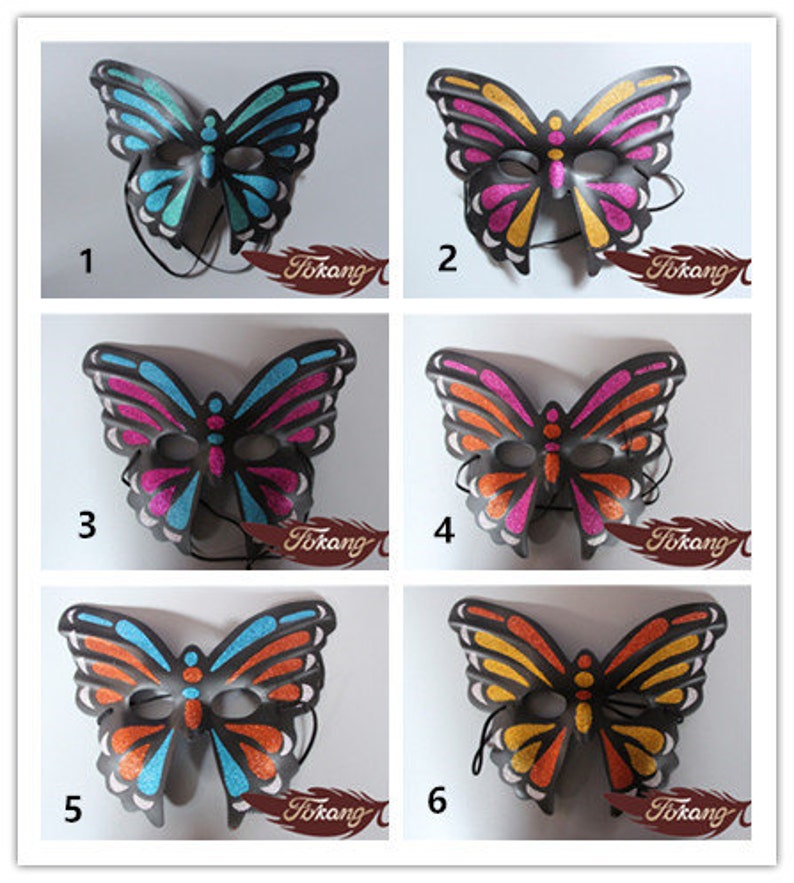Dance Performance Dress Up Feather Mask Mardi Gras Parade Masquerade Party Mask 14 Color variations to choose- Halloween 28