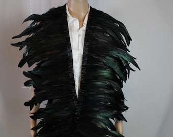 Rooster Rare Feathers Coque Fringe Craft Trim Sewing Costume Millinery Collar Rooster Rare Feathers Coque Fringe Craft Trim Sewing Costume Millinery Collar