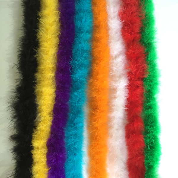 14Gram 2Yard Handmade Craft Turkey Marabou Feather Boas