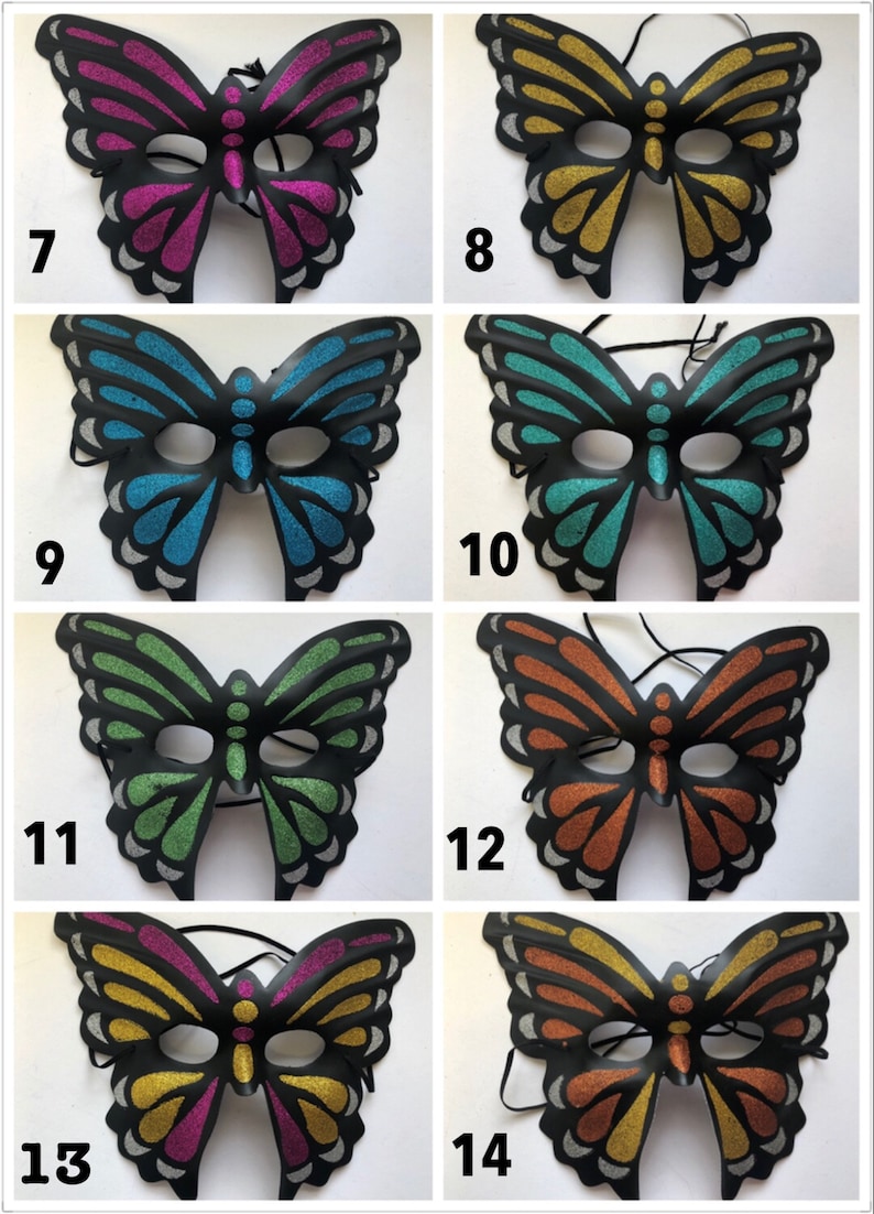 Dance Performance Dress Up Feather Mask Mardi Gras Parade Masquerade Party Mask 14 Color variations to choose- Halloween 28