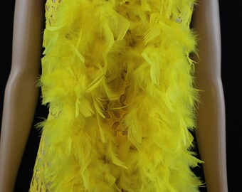 Regal Purple 80 Gram Chandelle Feather Boa 6 Feet Long Dancing - Etsy