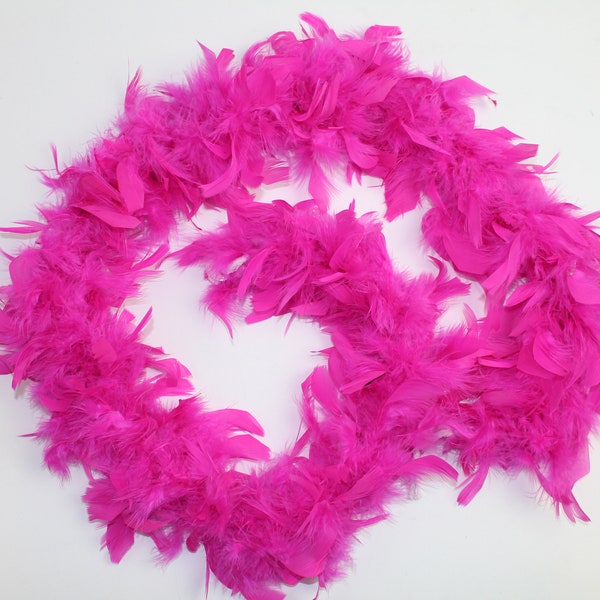 Hot Pink Feather Boa Etsy