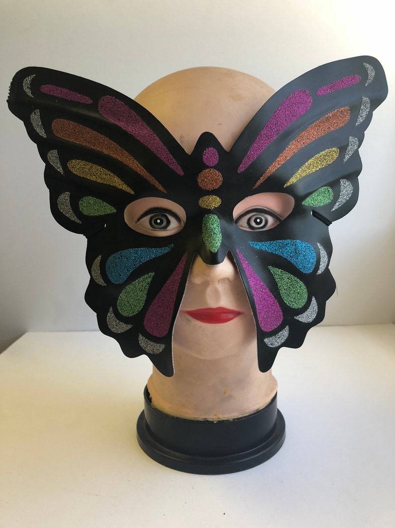 Dance Performance Dress Up Feather Mask Mardi Gras Parade Masquerade Party Mask 14 Color variations to choose- Halloween 28