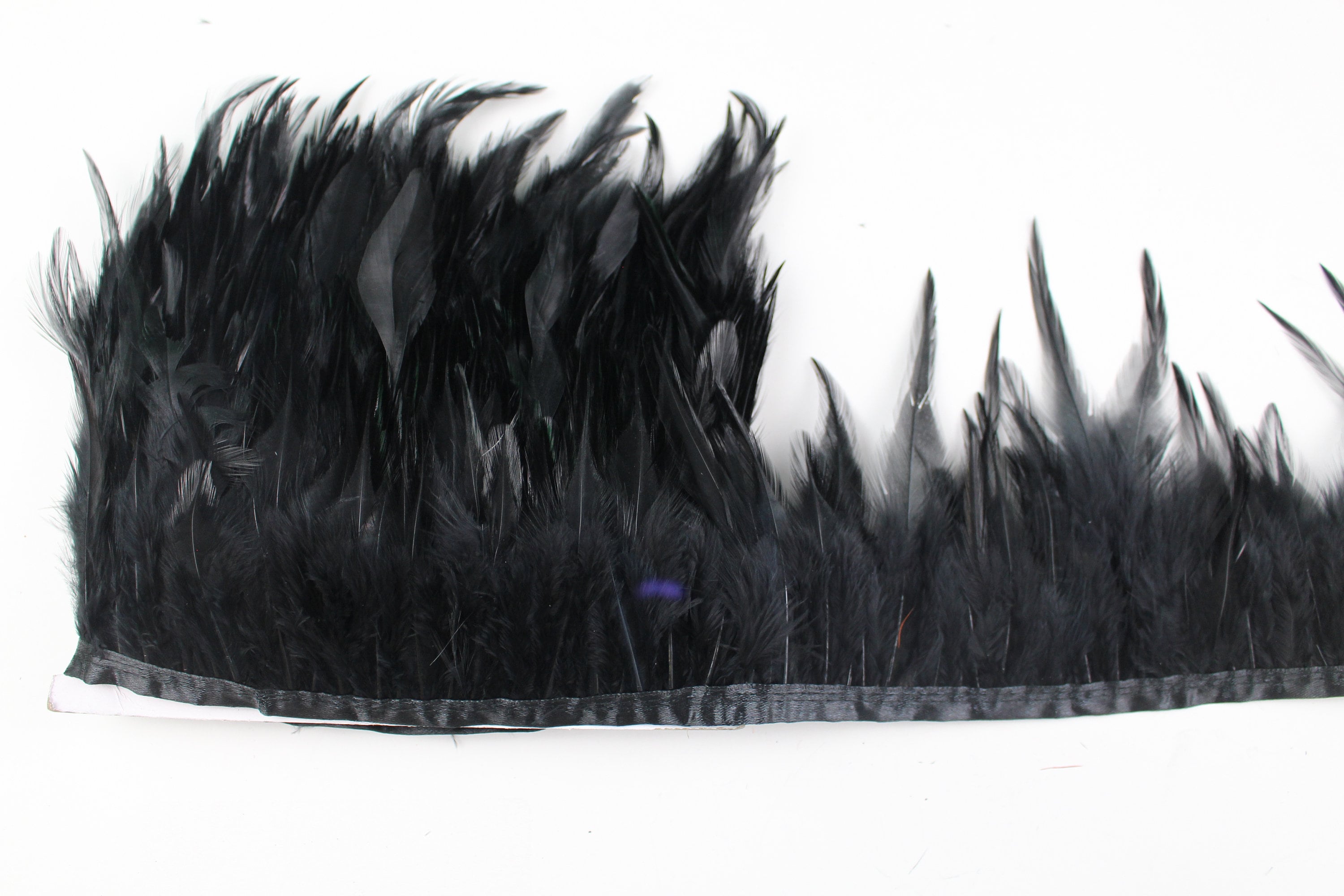 50pcs Black Feathers 10~12in Long,Beautiful Feather for Crafts（26-31CM）,Big  Size Bilateral Natural Goose Feather,for Wedding Dress and Party