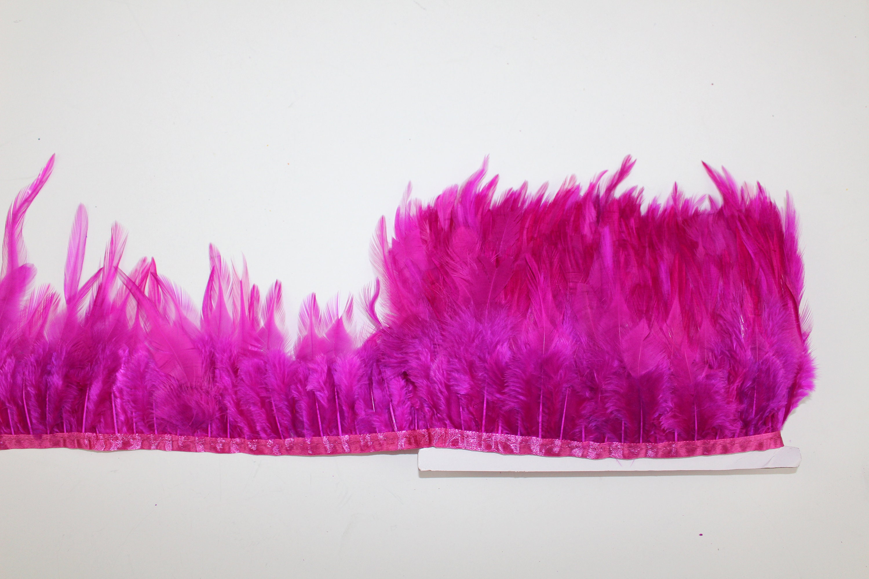 Raibertin Boa De Plumas De Marabú De 2 Yardas (72 Pulgadas) – Ideal Para Manualidades, Disfraces, Bodas Y Decoración Navideña, Color Negro