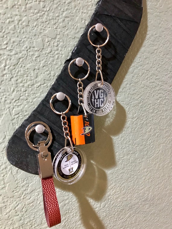 Hockey Stick Key Holder For Wall Hook Keychain - Hockey Stick Wall Hooks Hockey Stick Key Holder For Wall Hook Keychain - Hockey Stick Wall Hooks