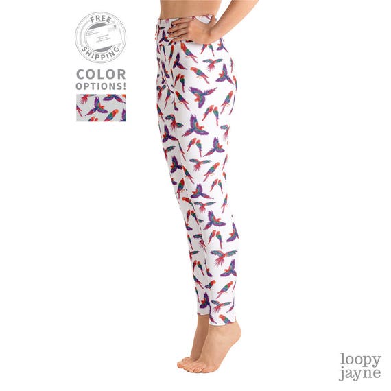 nike parrot leggings