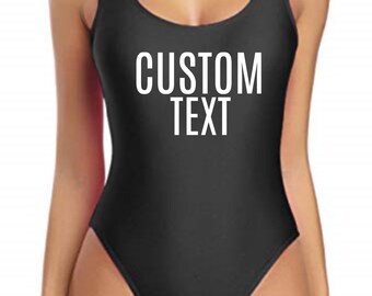 personalised bridal swimwear