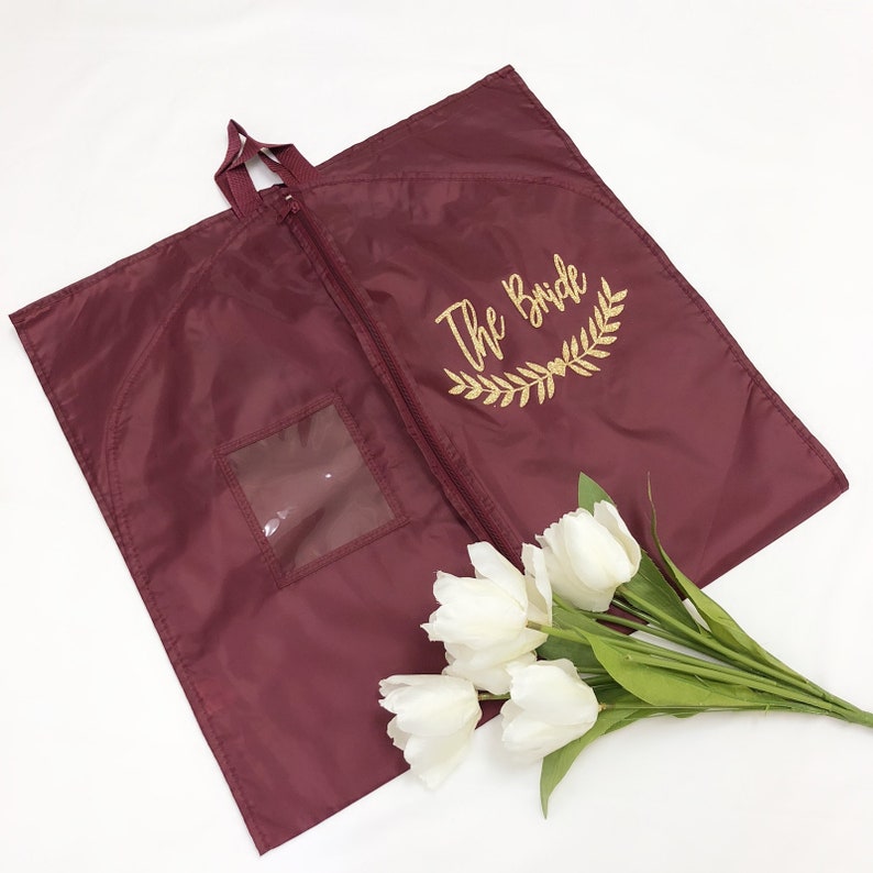 Monogrammed/ Personalized Garment bag Bride & Groom Garment Etsy