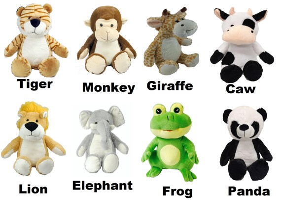 etsy personalized stuffed animal