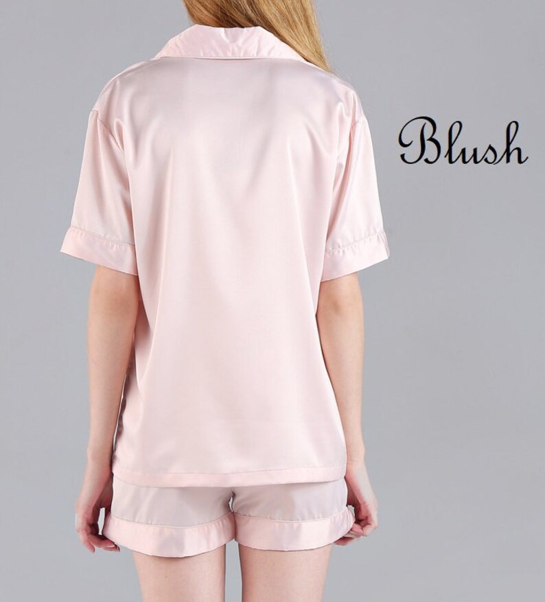 ADULT/KIDS Bridal Silk PJ'S Personalized Set Silk Pajamas Etsy