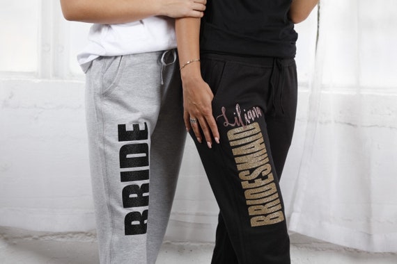 sweatpants and tshirt