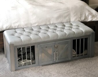 dog crate ottoman