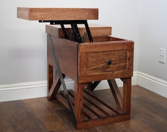 Small lift top end on sale table