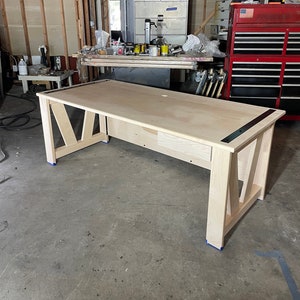 Executive Desk, Modern Farmhouse Desk, Solid Wood Rustic Office Desk, Desk with Modesty Panel, Large Desk, Custom Desk,  Handmade in USA
