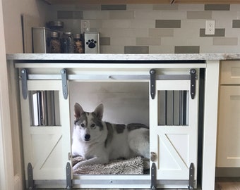 Wooden Dog Kennel Etsy