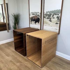 Litter Box Enclosure FOR Litter Robot 4 and 3, Modern CAT Furniture, Pet Furniture, Cat Side Cabinet Table, Litter nightstand, Litter Trays
