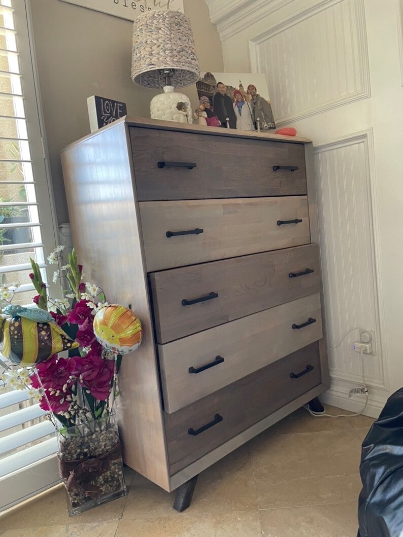 Dresser 3 4 5 Drawer / Modern Vertical Dresser / Etsy