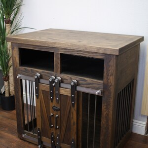Add-on Option Wood Tops for our Dog Crates, Cat Boxes & Media Centers image 9