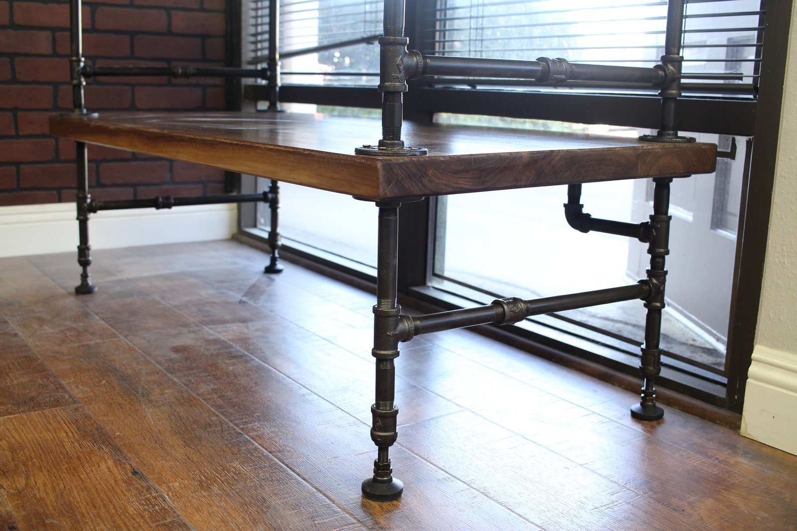 Bathroom Vanity With Pipe / Industrial Restroom / Pipe Vanity Etsy